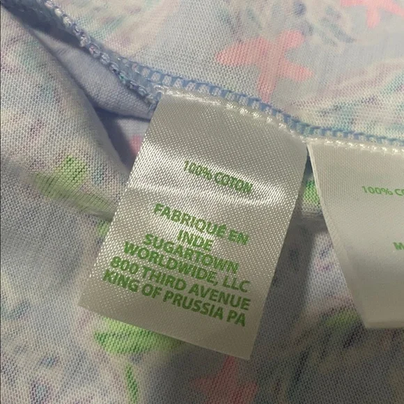 Lilly Pulitzer Womens Blue Jungle Animal Print Short Sleeve Dress - Picture 5 of 5